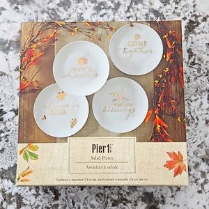 Set of 4 plates